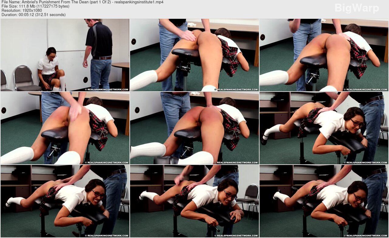 Ambriel's Punishment From The Dean (part 1 Of 2)